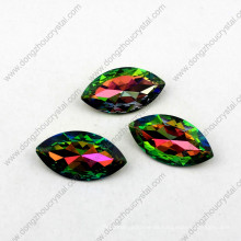 High Quality Fancy Crystal Glass Stone Horse Eye Glass Stone for Jewelry